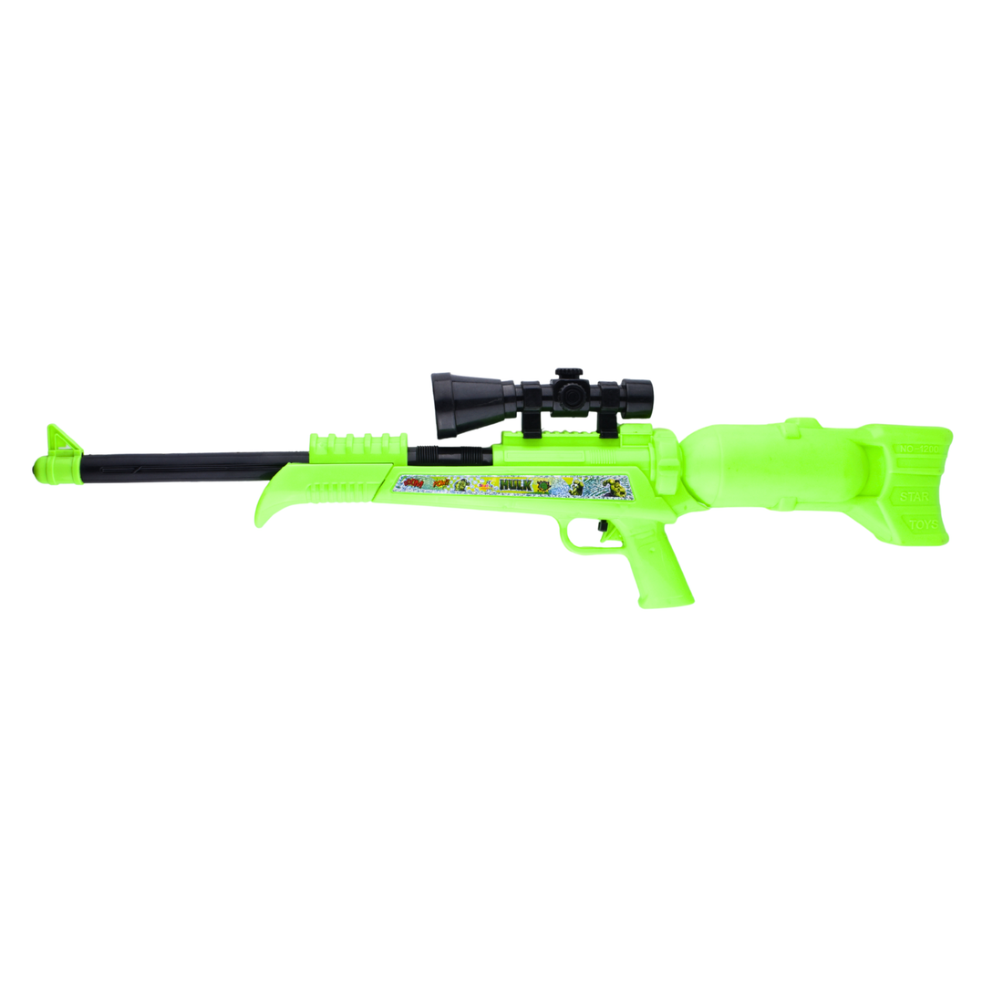 Holi Pressure Pump Pichkari Water Gun with Long Barrel & Scope