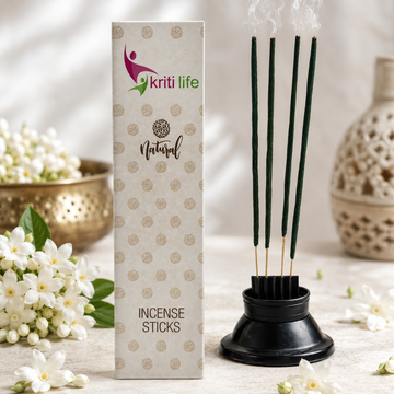 Jasmine Incense Sticks - 100 Pcs Perfect for Puja &amp; Relaxation