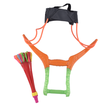 Holi Balloon Gulal Sling Shot Set – Colourful Water Ball Launcher Toy