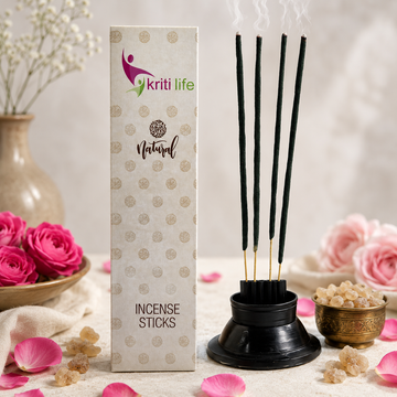Musk Rose Incense Sticks - 100 Pcs Perfect for Puja &amp; Relaxation