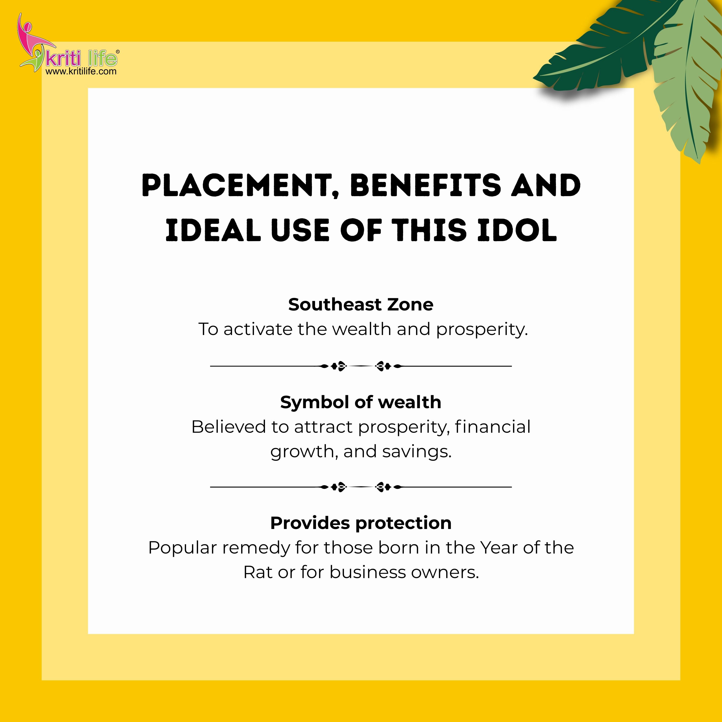 Feng Shui Wealth Rat | Symbol of Prosperity, Savings & Career Growth-4 inches