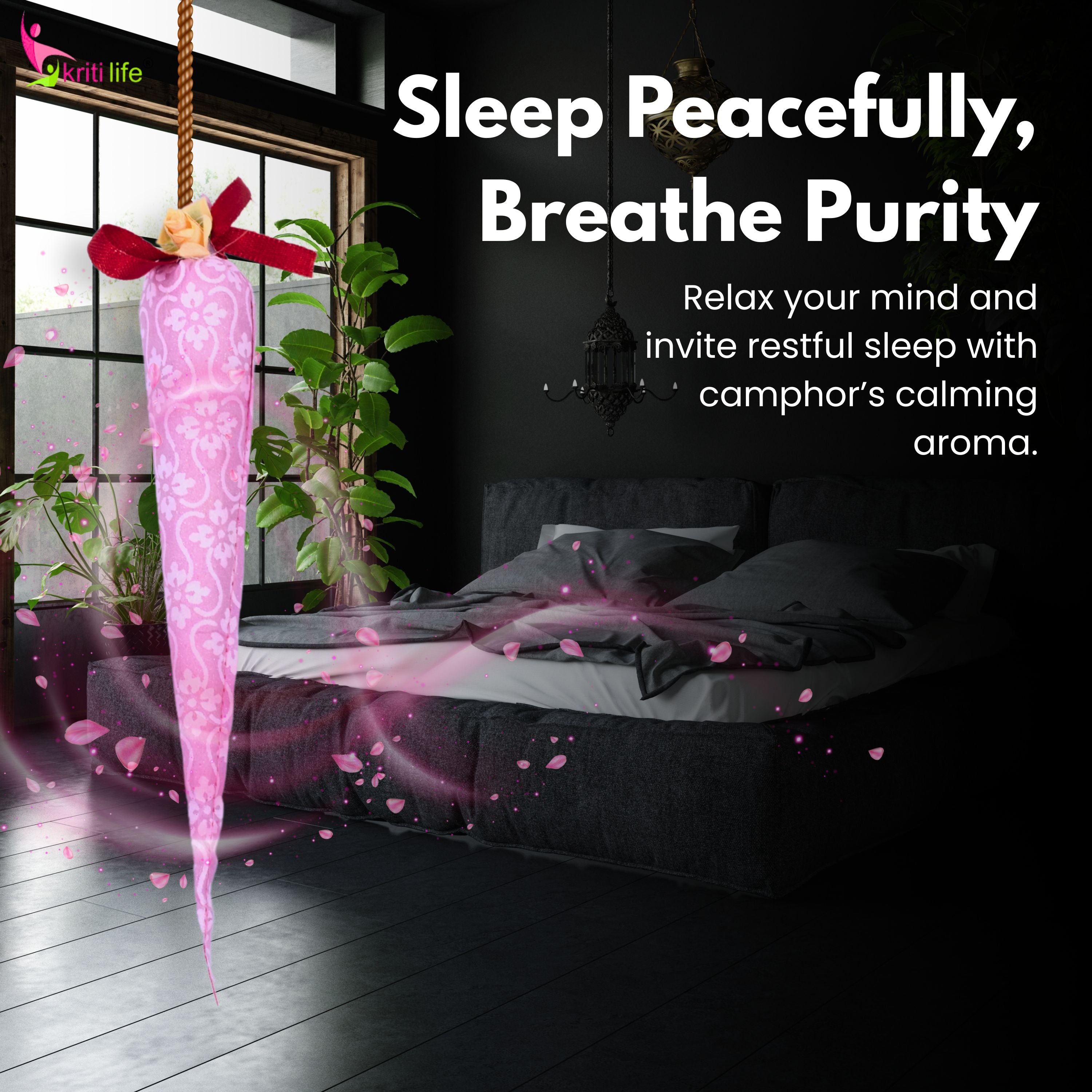 Camphor Sticks Pack of 3 | Organic Air Freshener for Car, Home, Bathroom & Meditation | Long-Lasting Fragrance | Natural Camphor Aroma