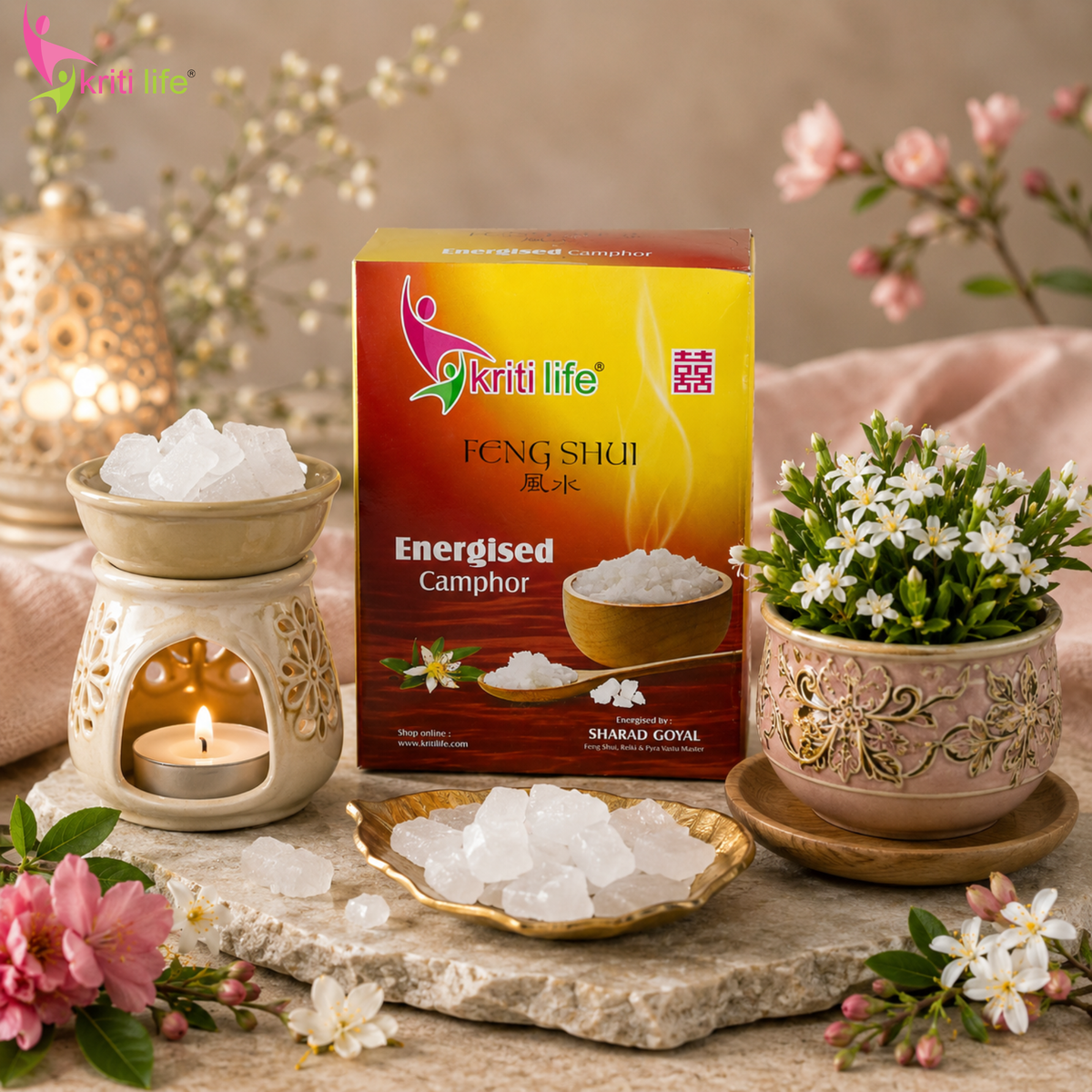 Feng Shui Energised Camphor/Kapoor 250 Gram