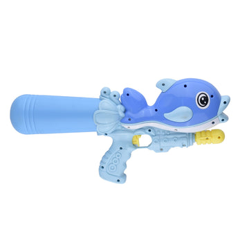 Cute Dolphin Shape Pressure Pump Water Gun Pichkari for Holi