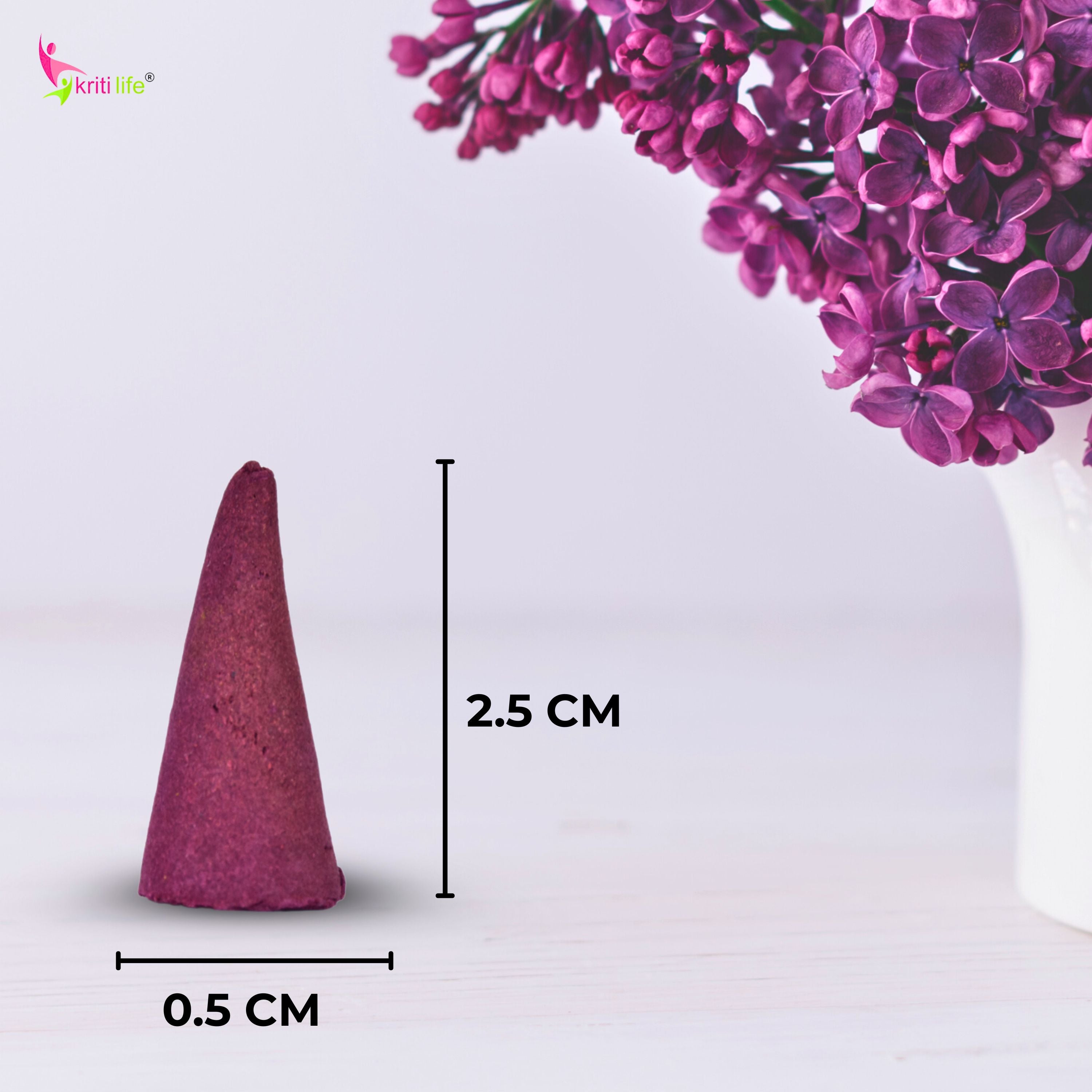 Incense Cone - Firangi Pani 150 Pcs Burn Time 20 Minutes