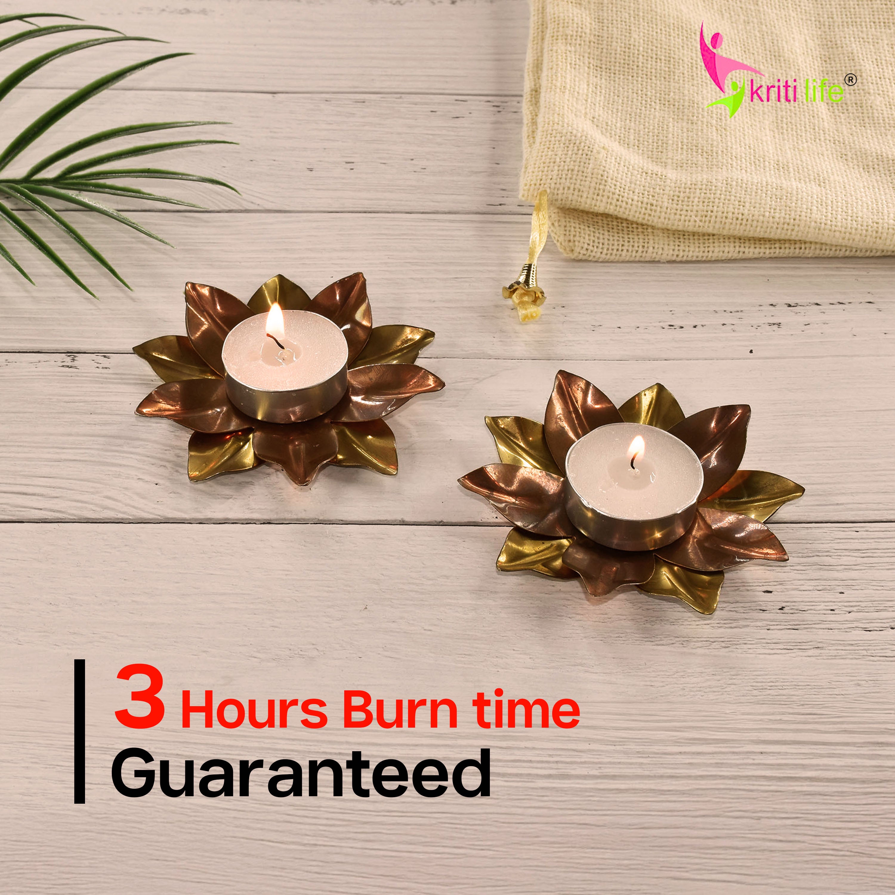 Tealight Candles Unscented  3 Hour Set of 50 Pcs