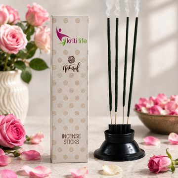 Rose Incense Sticks - 100 Pcs Perfect for Puja &amp; Relaxation