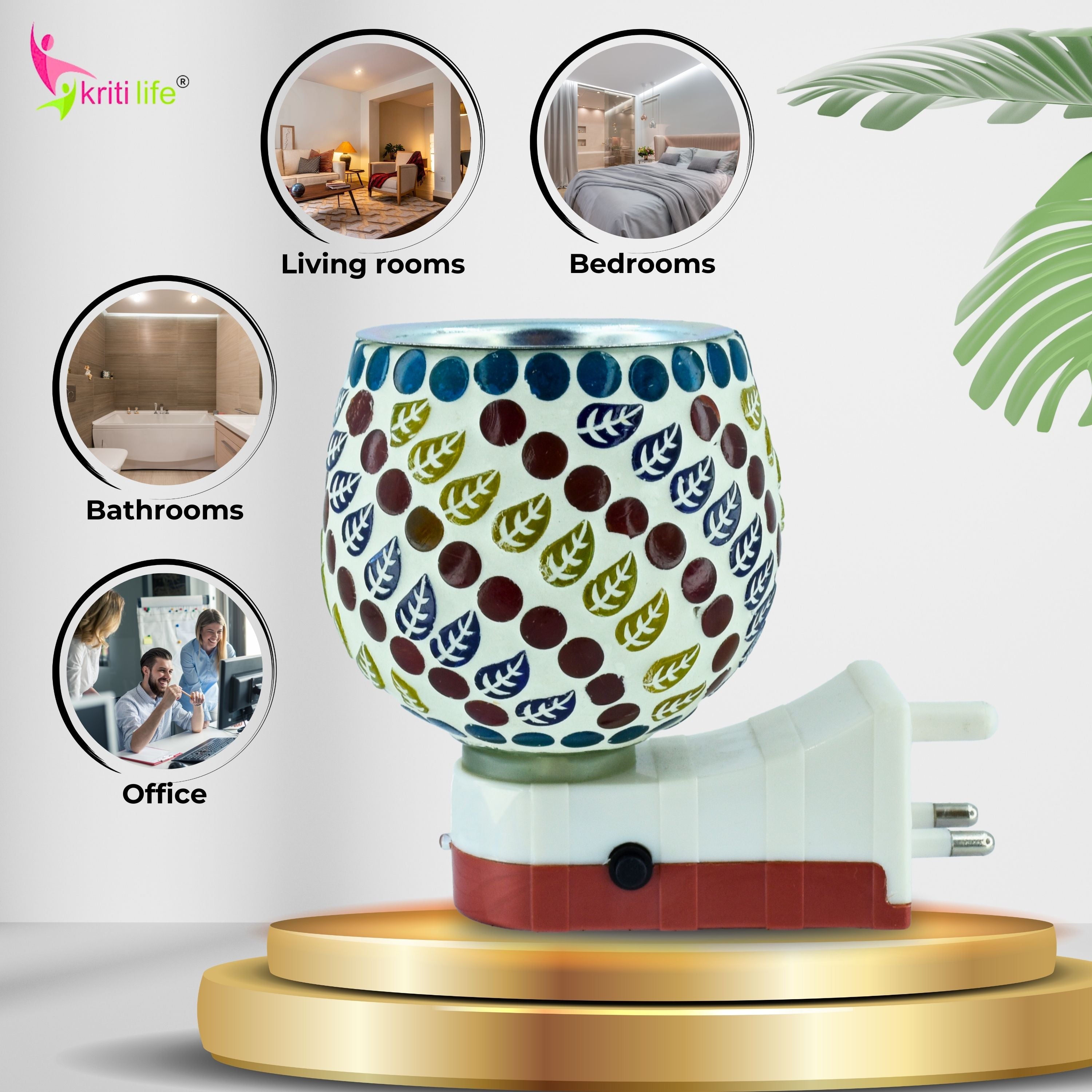 Electric Camphor Diffuser| Aroma Oil Diffuser