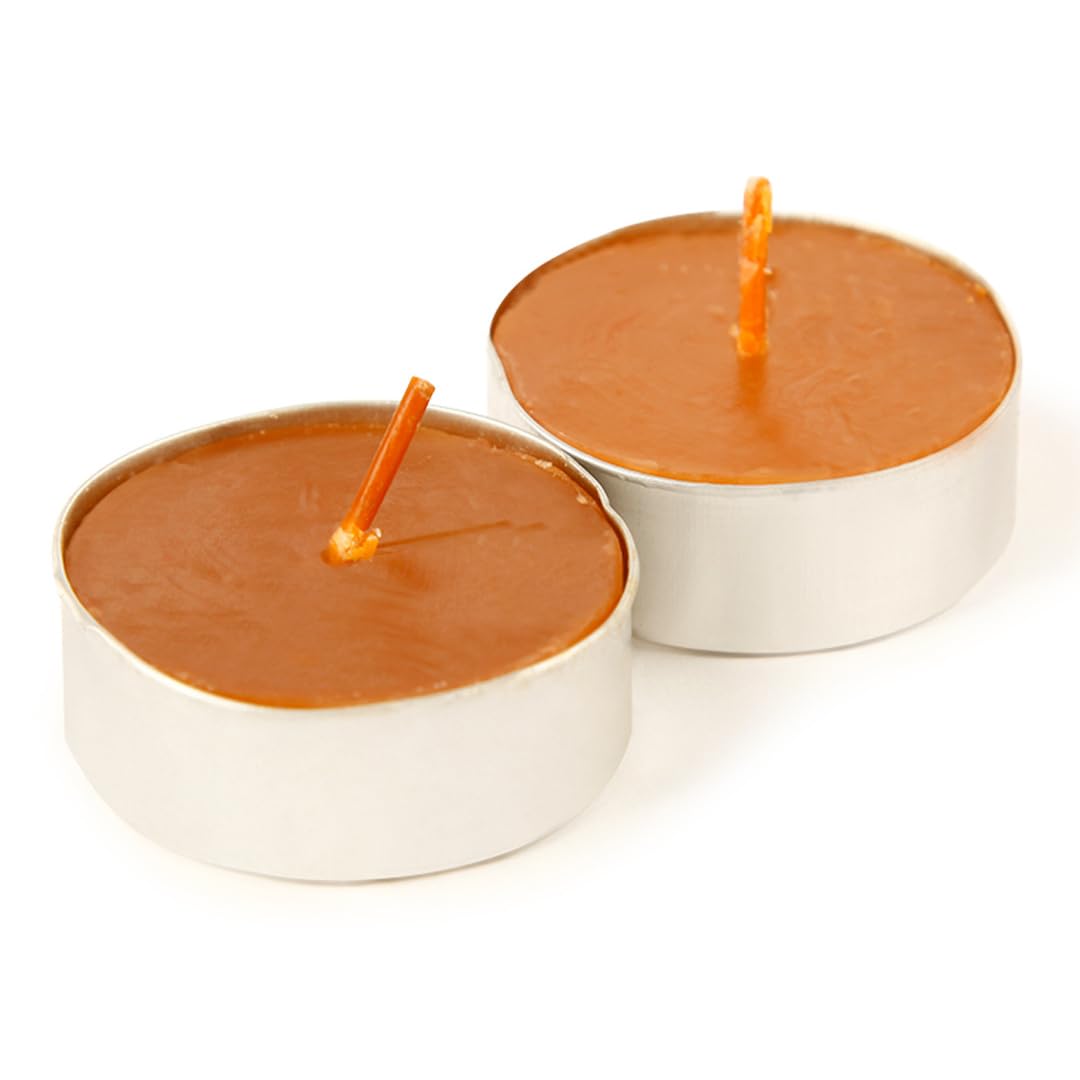 Sandalwood Scented Tealight Candles 4.5 Hour Set of 50 Pcs