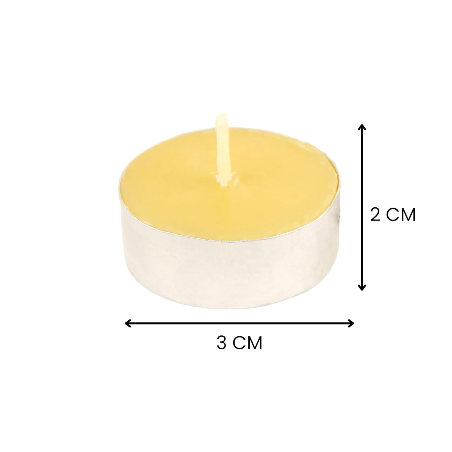 Lemon Grass Scented Tealight Candles 4.5 Hour Set of 50 Pcs