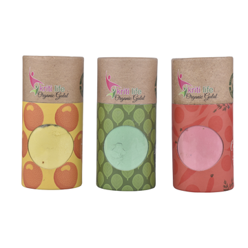 Organic Holi Gulal Pack of 3 | Natural, Skin-Safe Colors