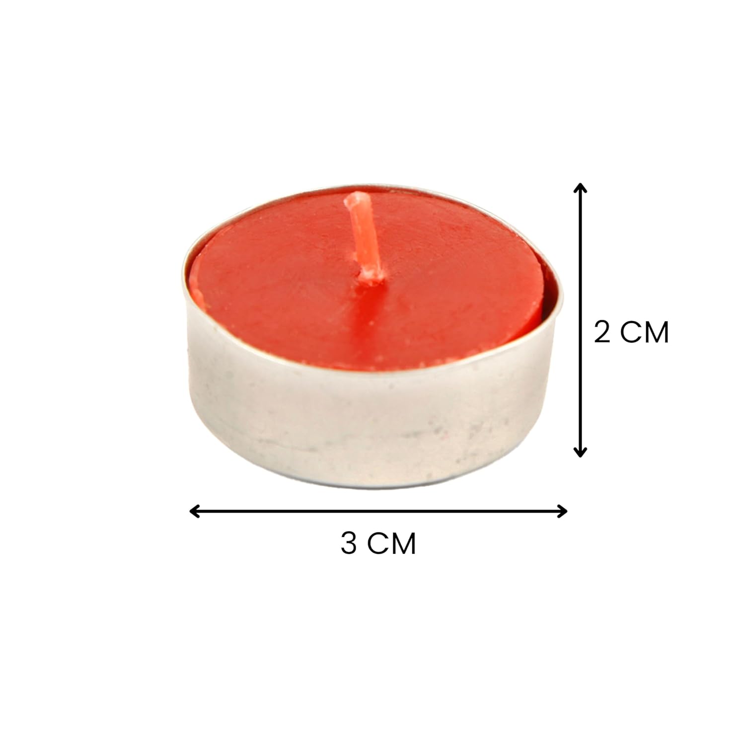 Rose Scented Tealight Candles 4.5 Hour Set of 50 Pcs