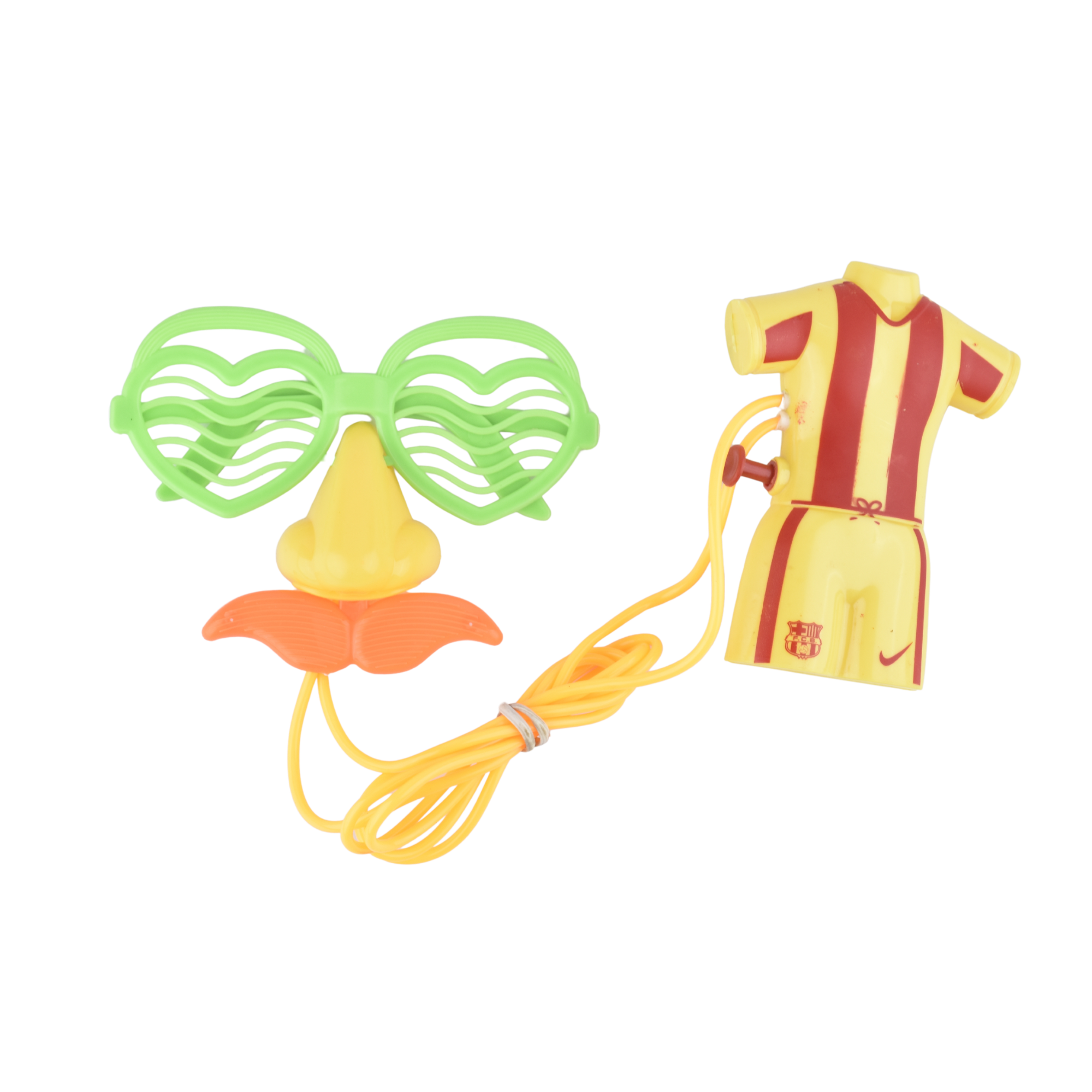 Funny Face Holi Pichkari with Glasses & Jersey Tank