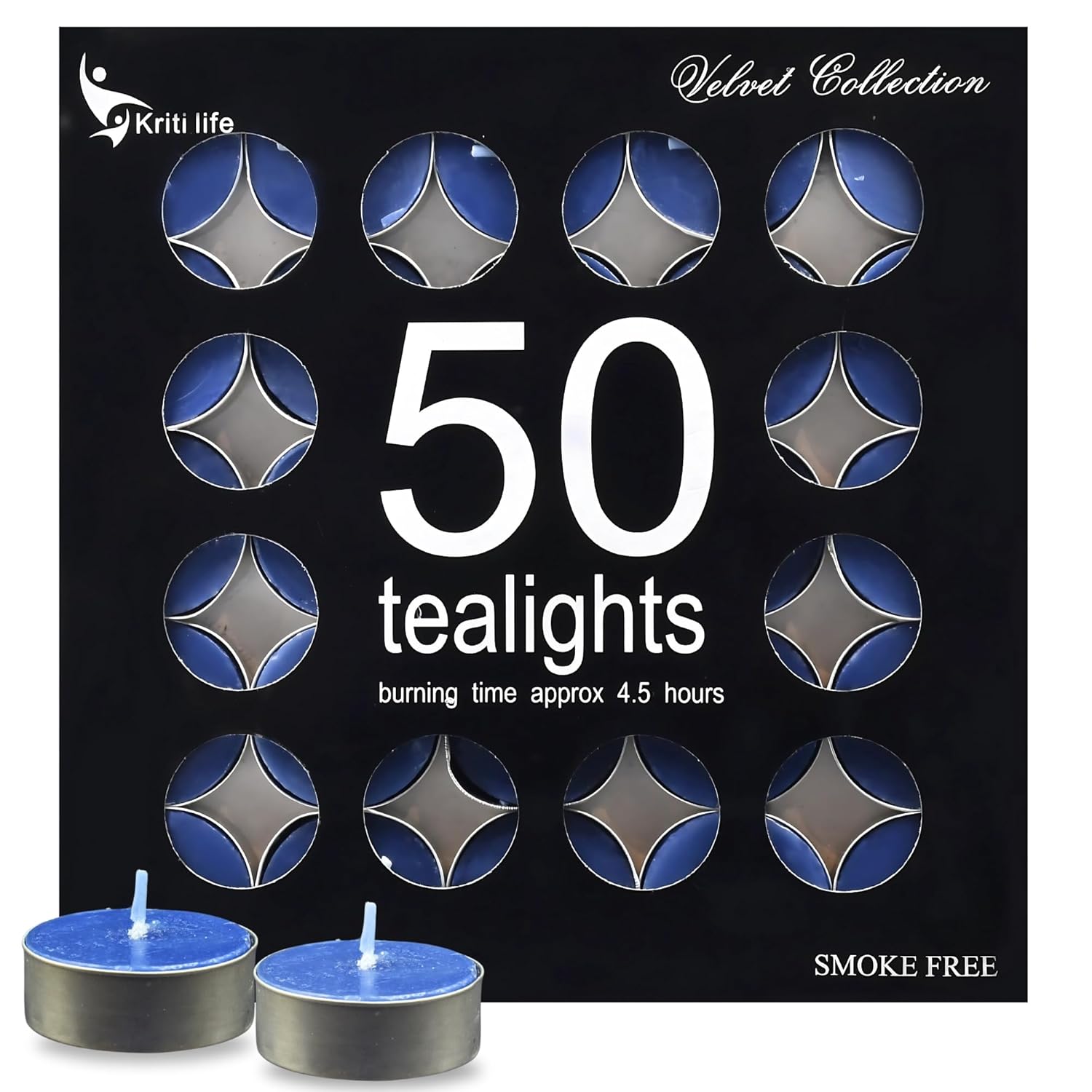 Citronella Scented Tealight Candles 4.5 Hour Set of 50 Pcs