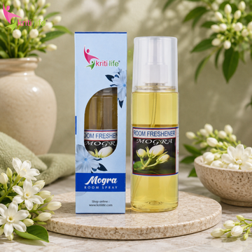 Mogra Room Spray - 165 ML Long-Lasting Fragrance for Home &amp; Office