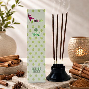 Cinnamon Incense Sticks- 100 Pcs Perfect for Puja &amp; Relaxation
