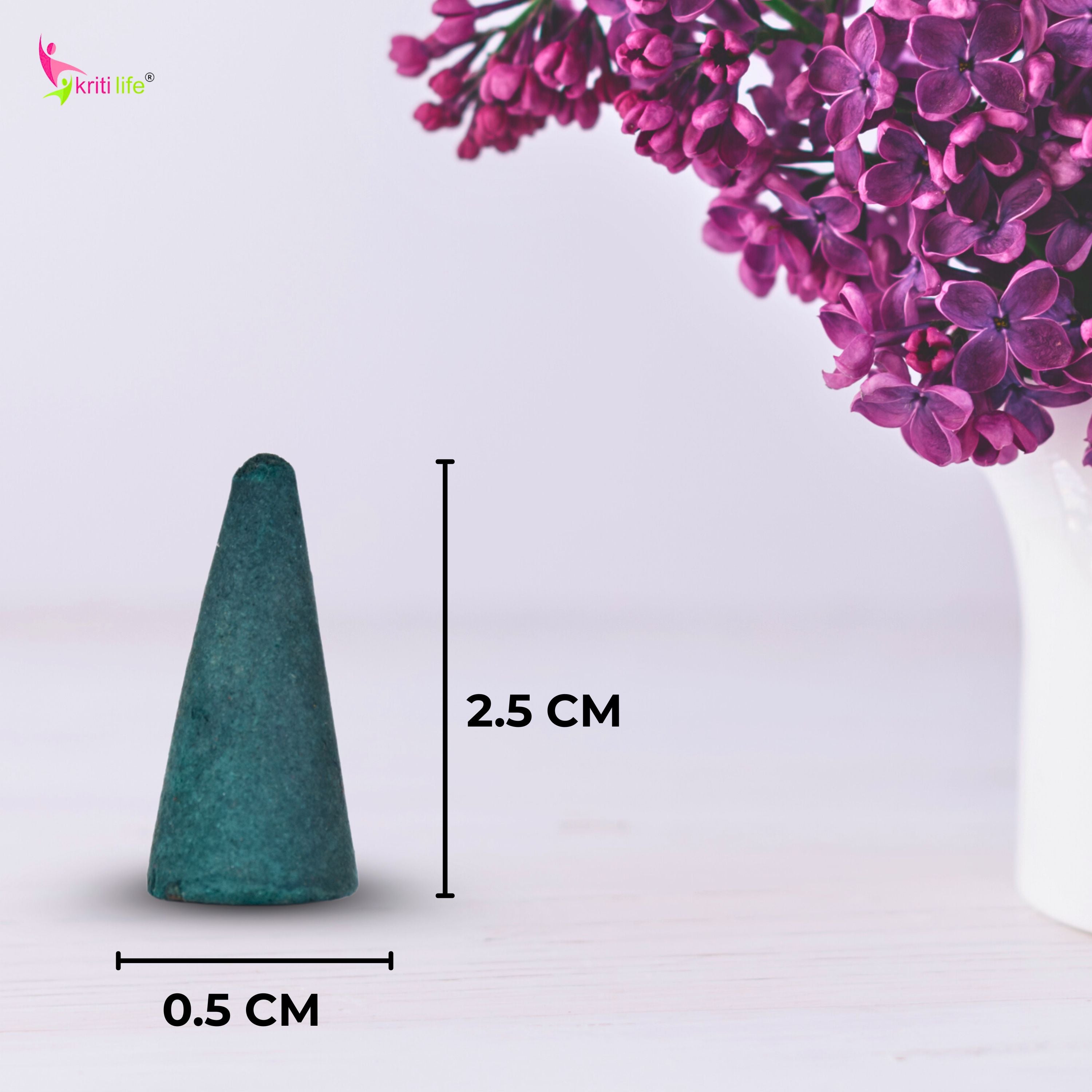 Incense Cone - Patchouli 150 Pcs Burn Time 20 Minutes