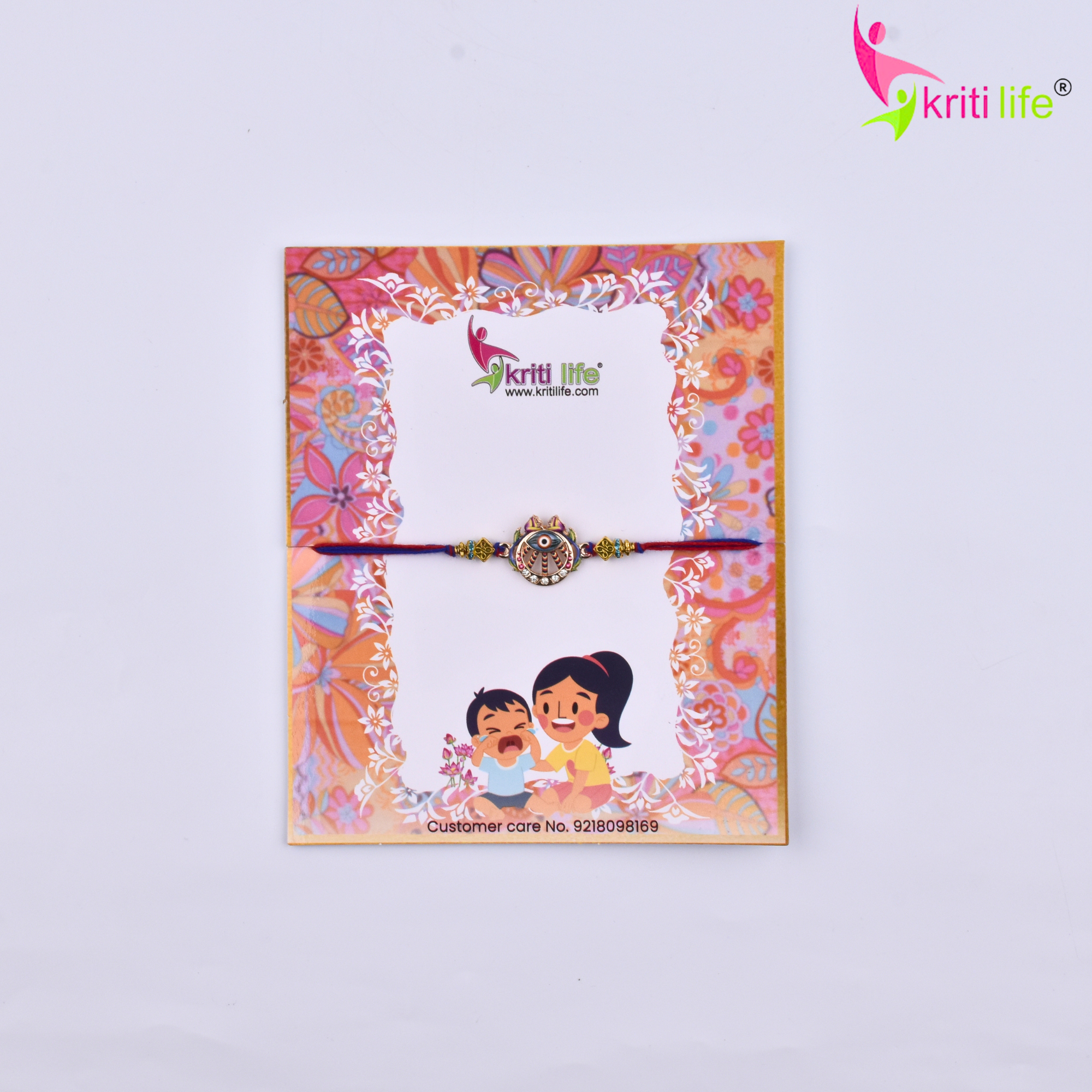 Evil Eye Designer Rakhi | Handmade Protective Rakhi