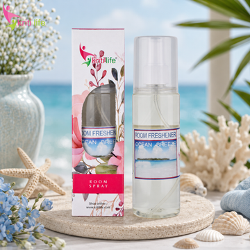 Ocean Breeze Room Spray - 165 ML Long-Lasting Fragrance for Home &amp; Office