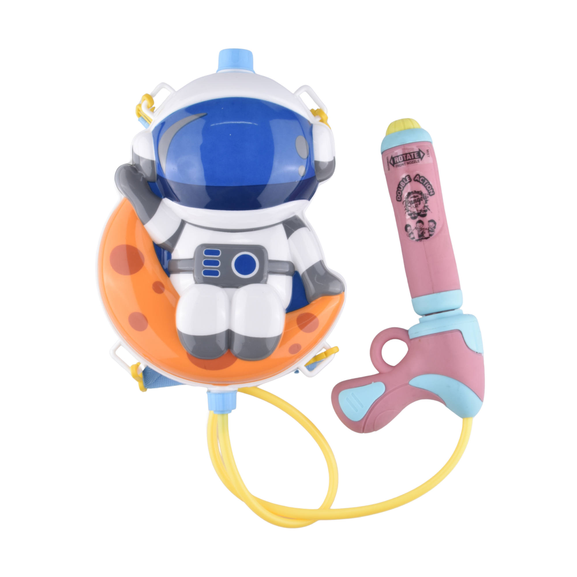 Kids Cartoon Backpack Holi Pichkari Water Gun – Cute Tank Design