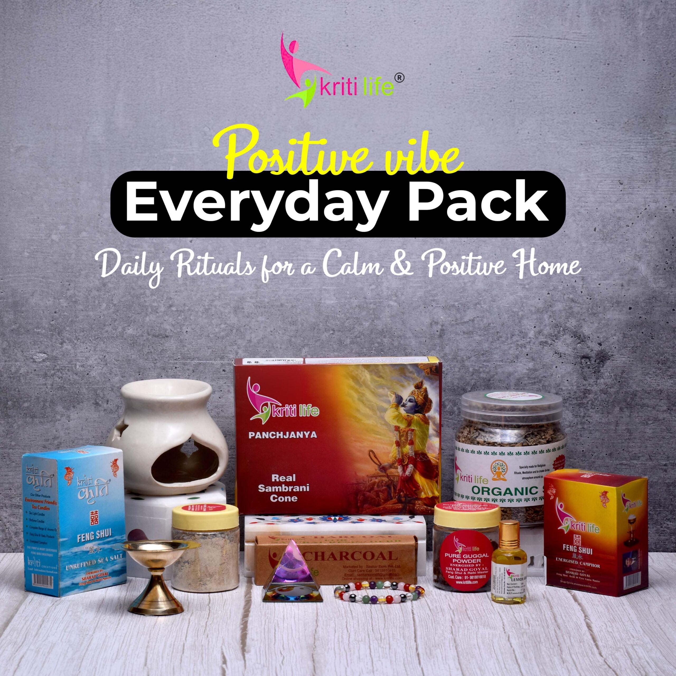 Kriti Life Positive Vibe Everyday Pack