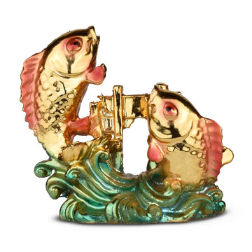 Feng Shui Car Fish Idol – For Prosperity, Safe Travel & Relationship Harmony-3 inches
