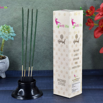 Kriti Life Incense Sticks - Patchouli 100 Pcs Perfect for Puja &amp; Relaxation