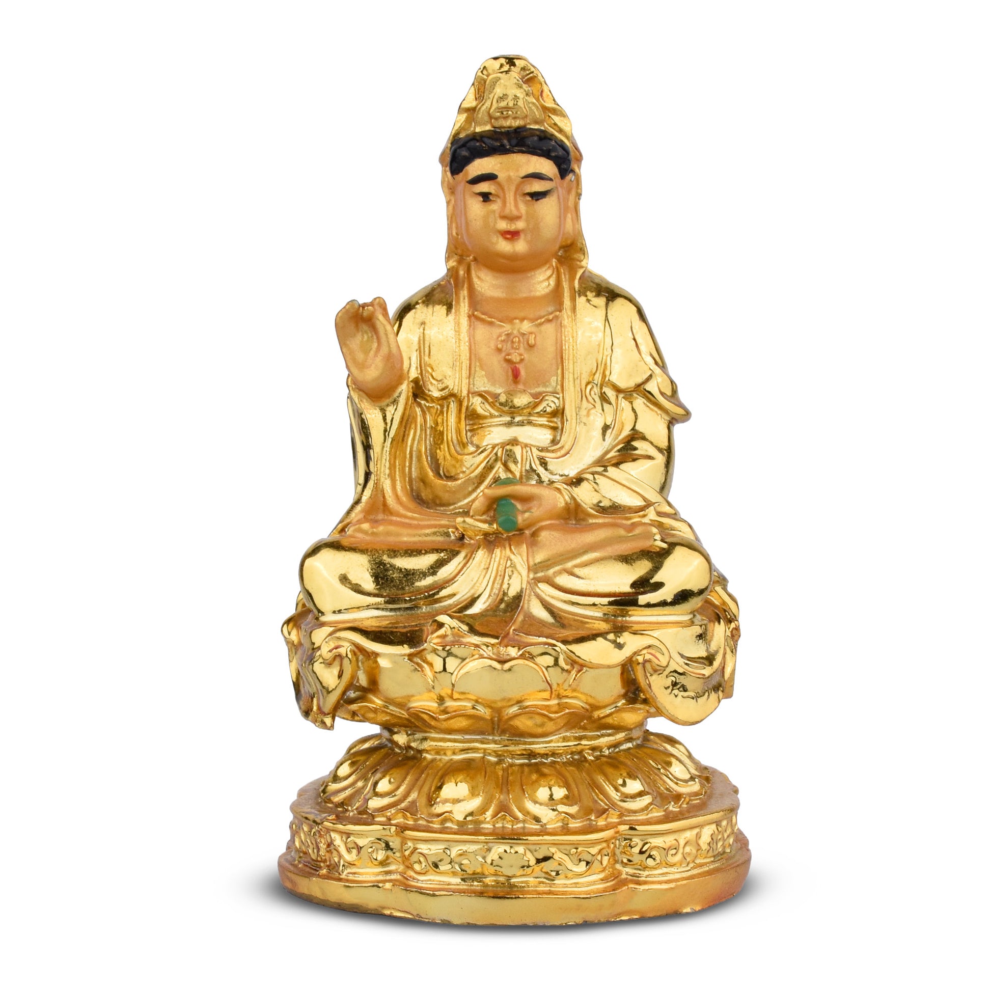 Feng Shui Mother Kwan Yin Idol – Goddess of Mercy for Peace, Healing & Spiritual Growth- 4  inches
