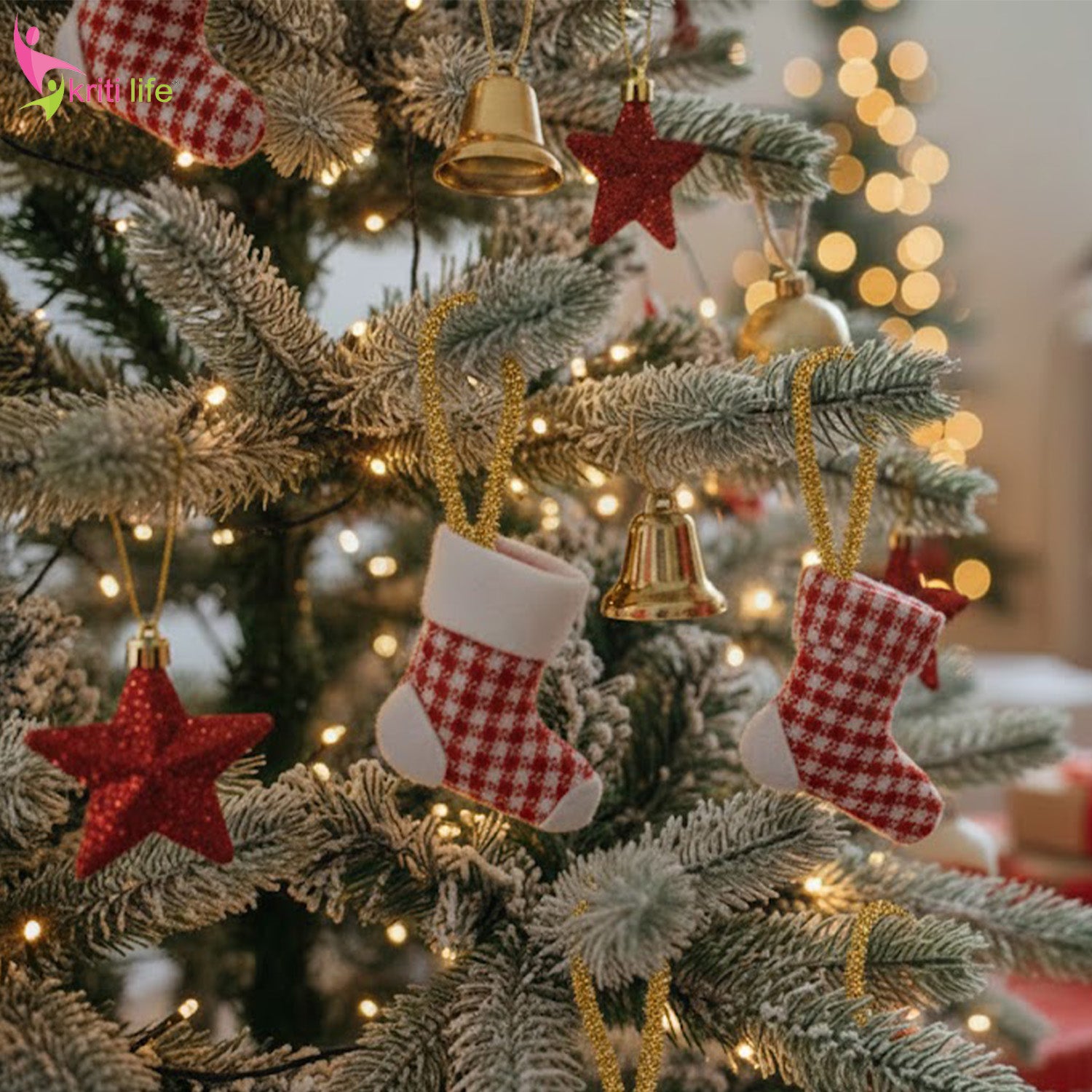 Golden Tinsel Stems – 4 Inch Craft Sticks (Pack of 24)