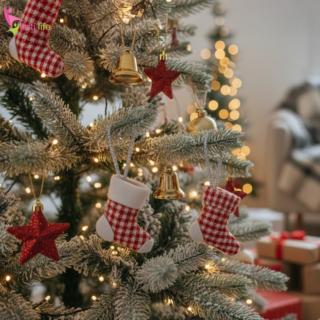 Silver Tinsel Stems – 4 Inch Craft Sticks (Pack of 24)