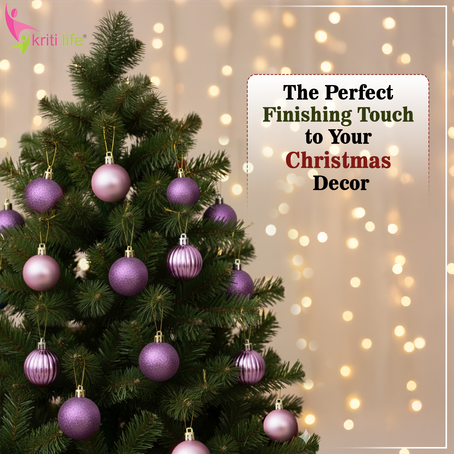 Pink Christmas Tree Hanging Balls – Pack of 24 | Matte, Glossy & Glitter Ornaments