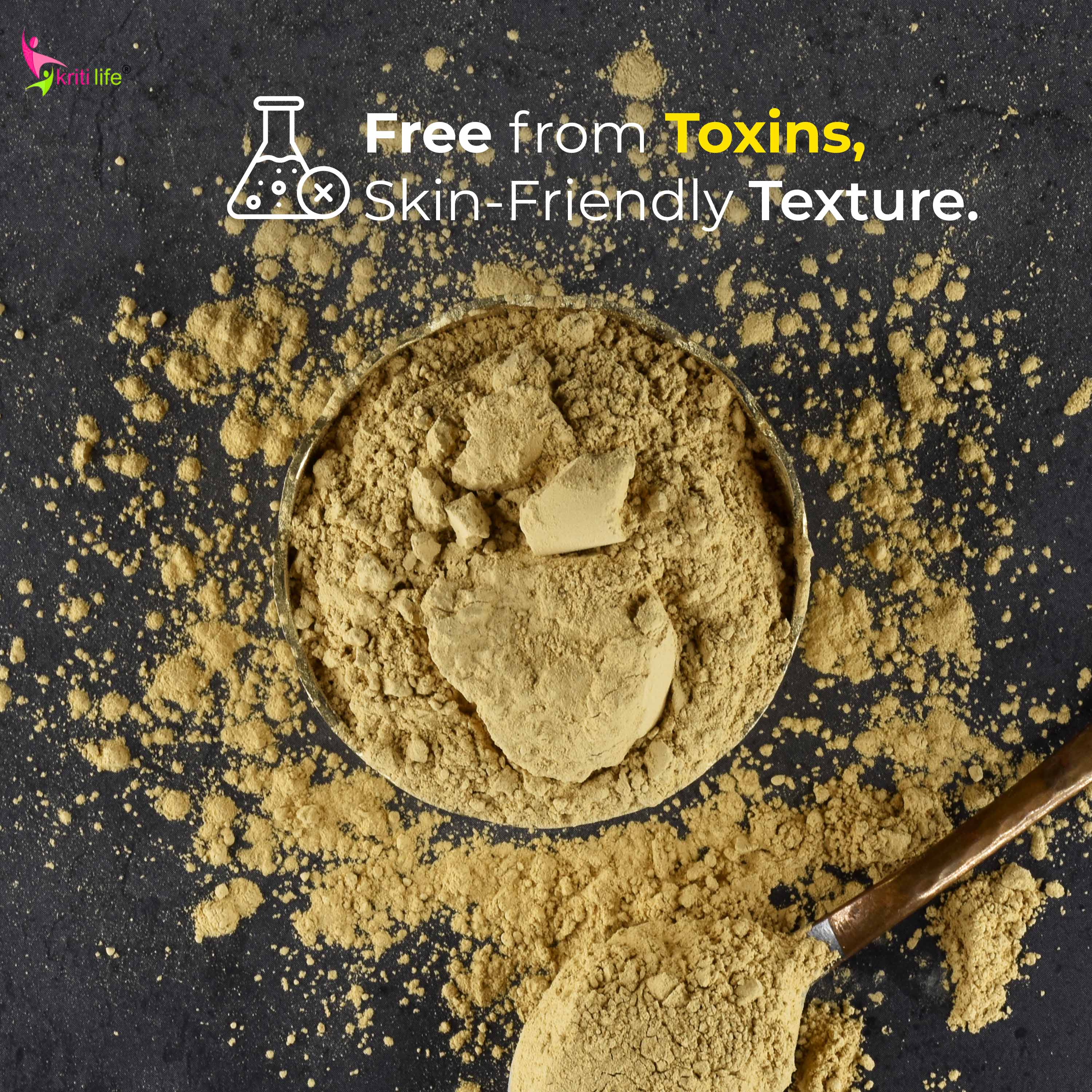 Shudh Multani Powder 300gm - 100% Pure &amp; Natural for Puja &amp; Abhishekam