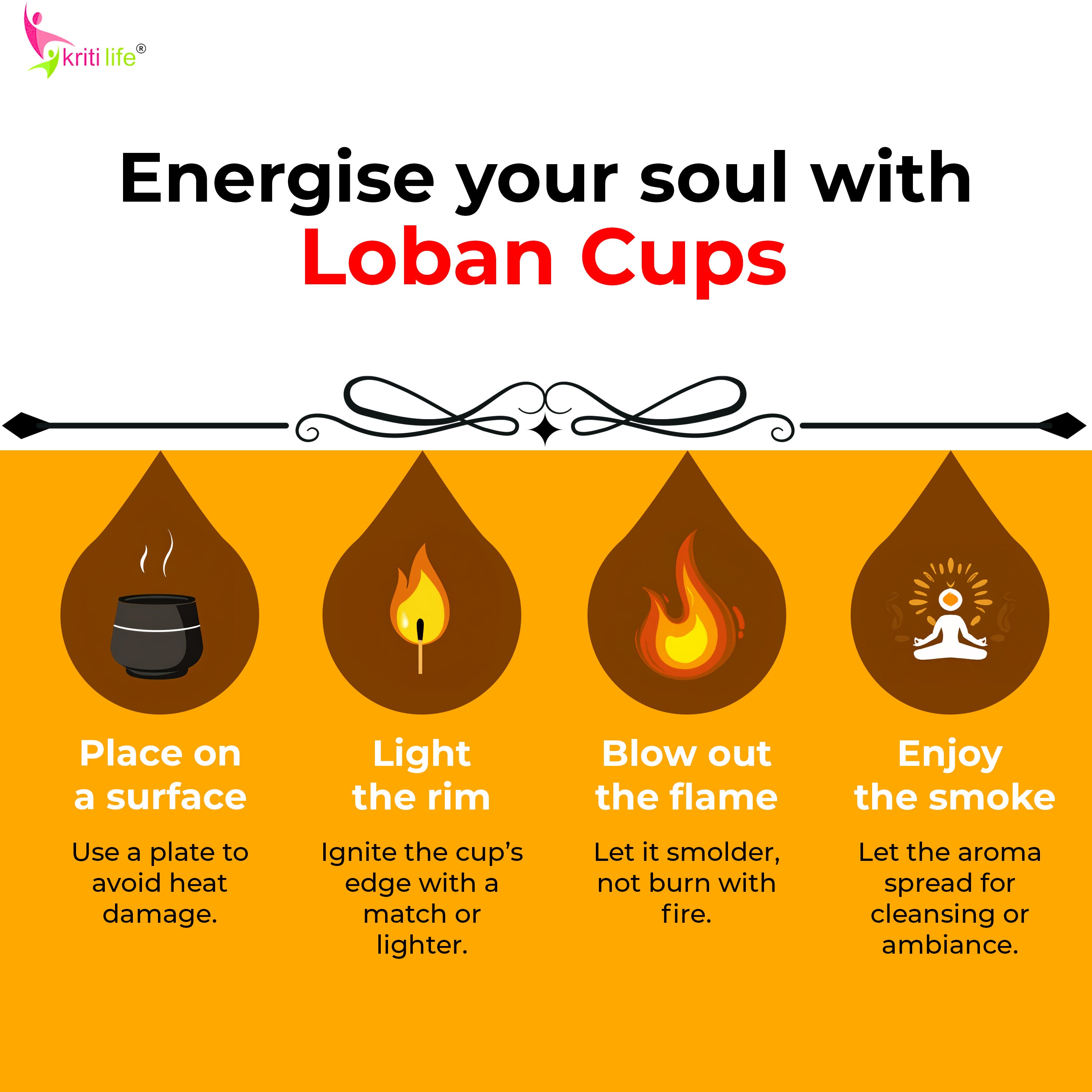 Shop Real Sambrani Cones – Natural Incense for Puja &amp; Meditation Pack Of Contains 12pcs