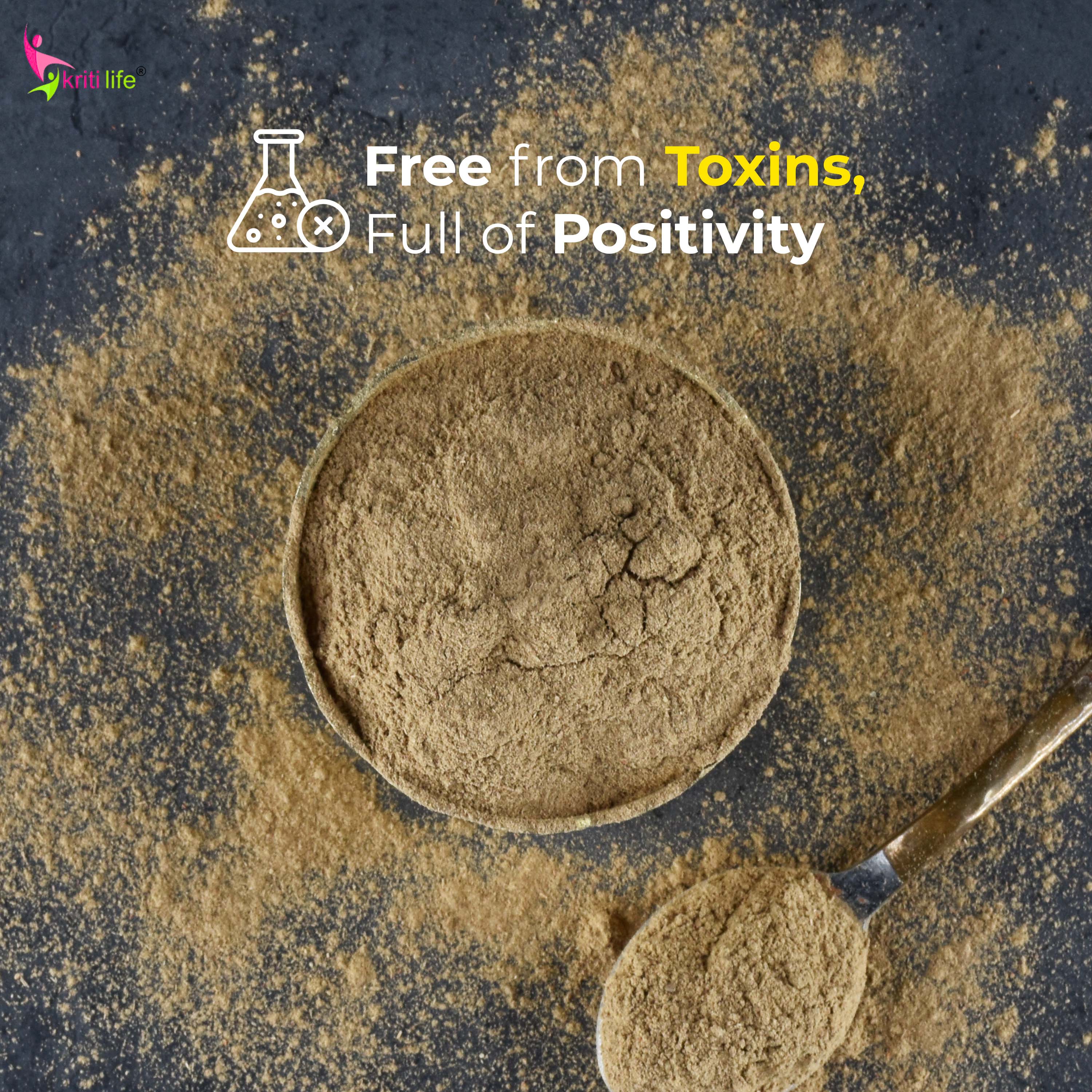 Organic Sandalwood/Chandan Powder 200gm for Puja  - 100% Pure &amp; Natural Fragrance