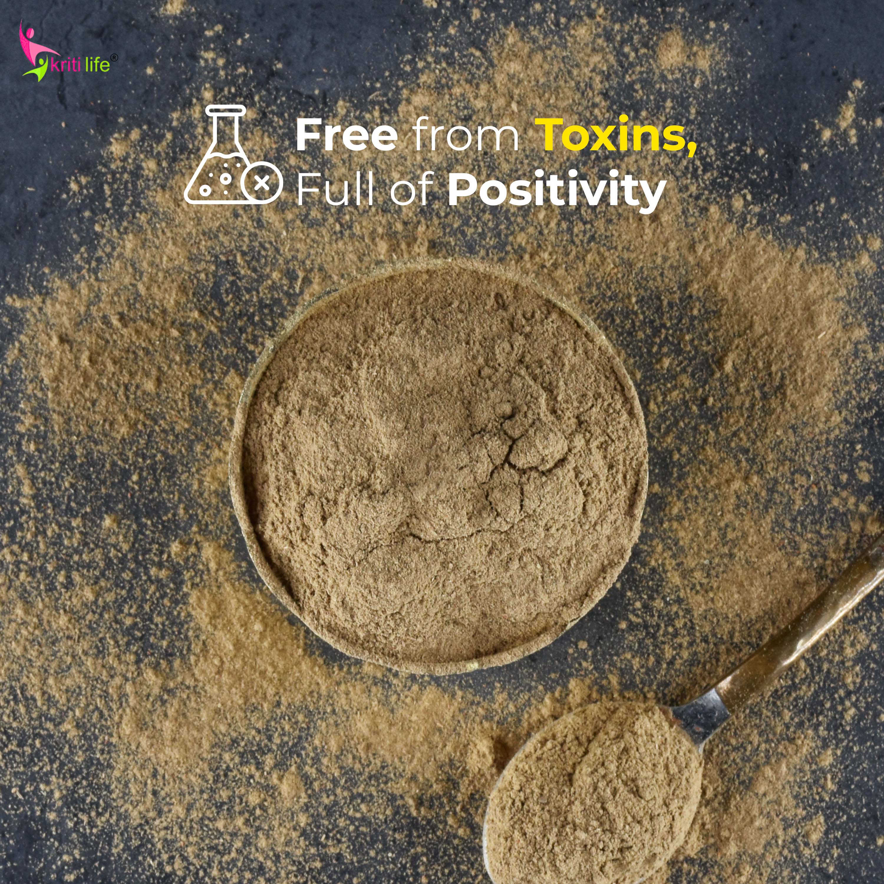 Organic Sandalwood/Chandan Powder 100gm for Puja  - 100% Pure &amp; Natural Fragrance