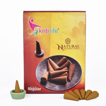 Incense Cone - Lemon 150 Pcs Burn Time 20 Minutes