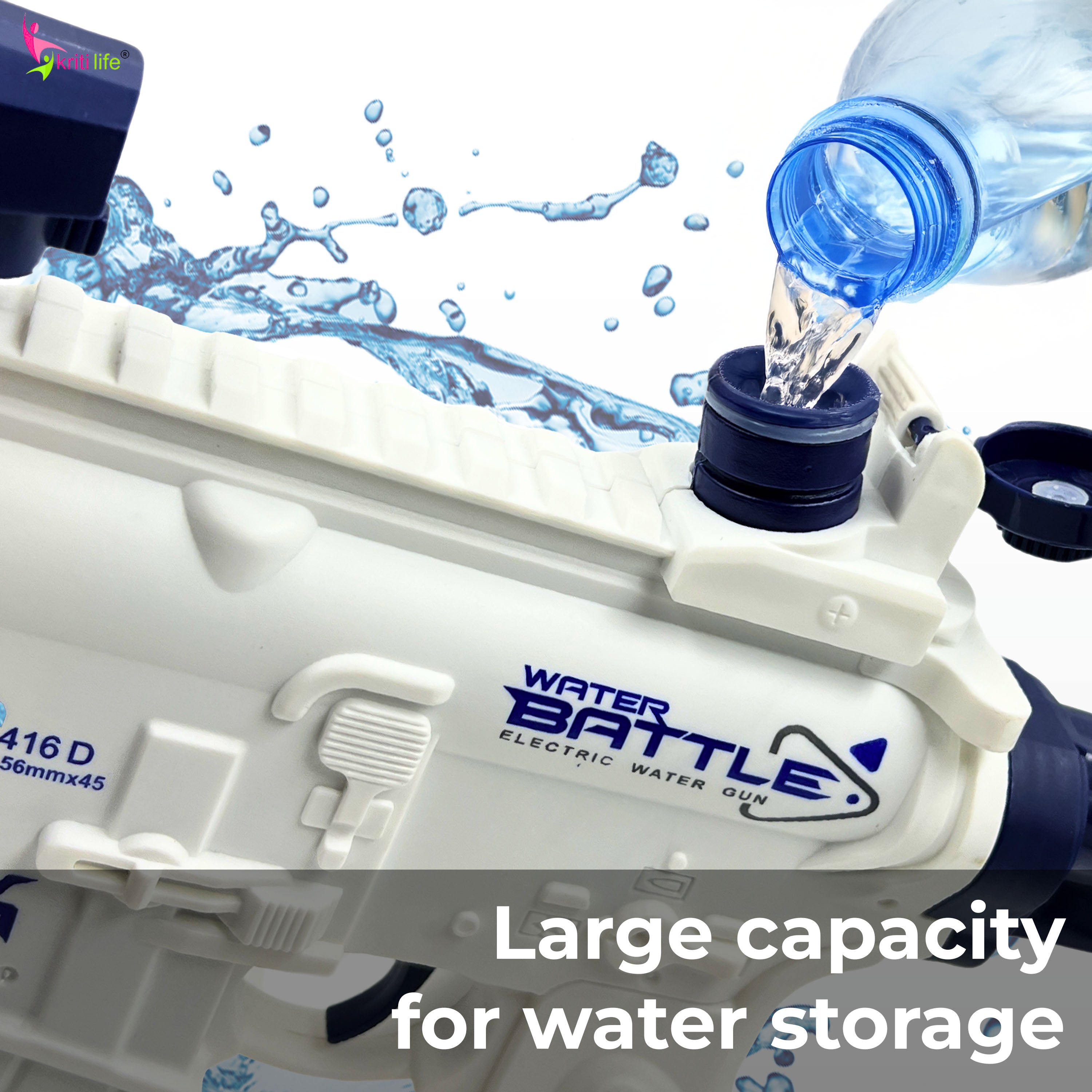 Electric Water Gun 250ML Water Tank and 40FT Range