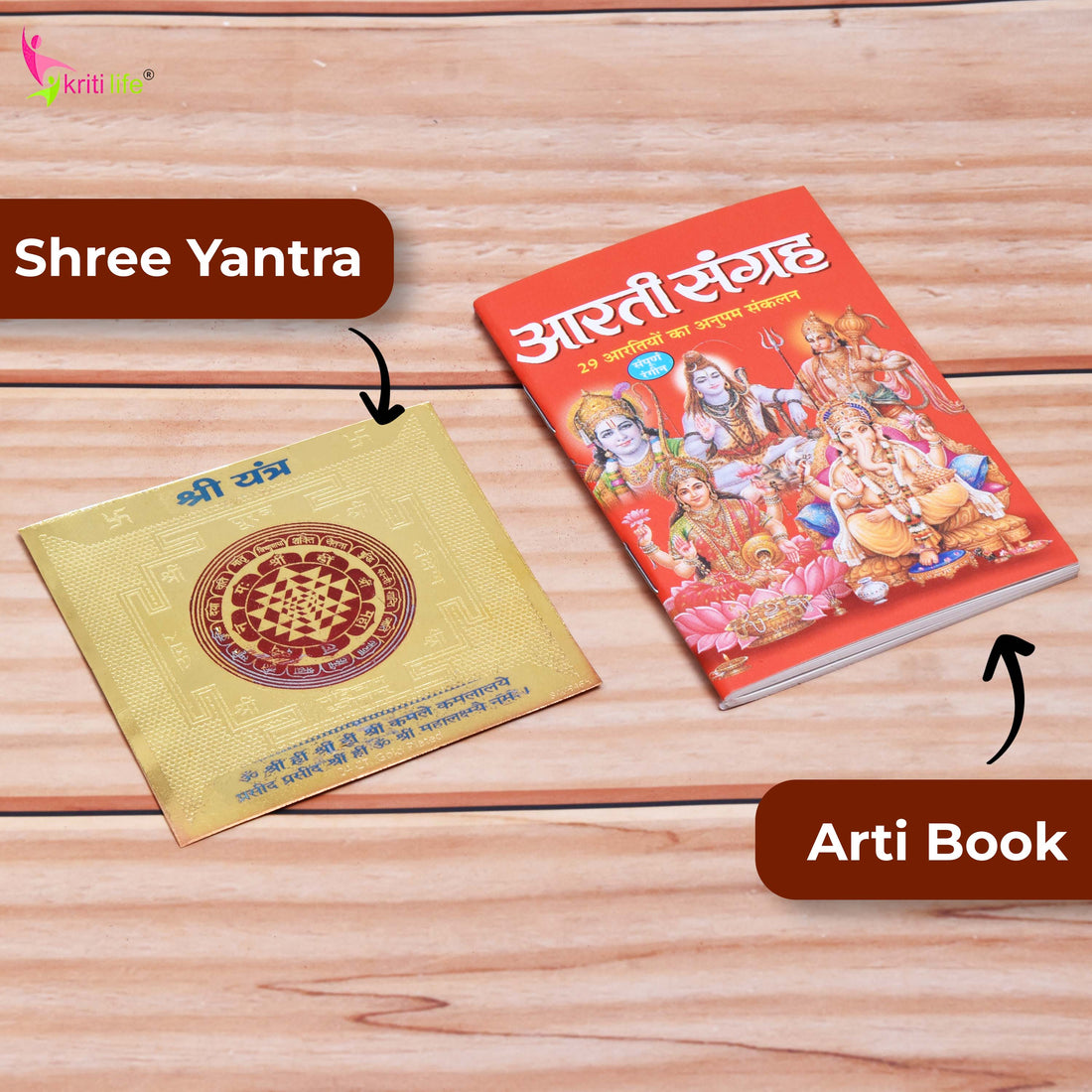 Kriti Life Daily Pooja Essential Kit for Home Temple