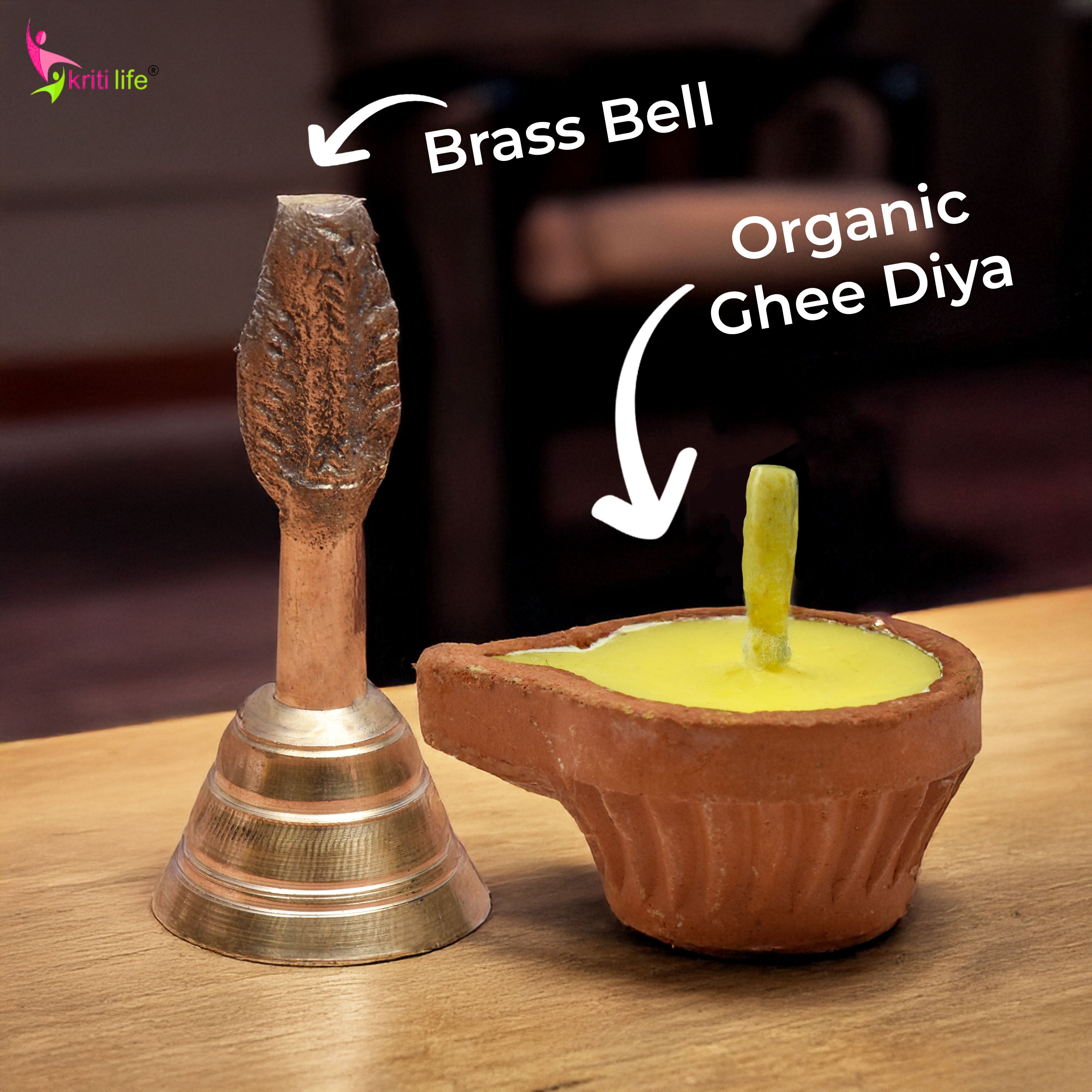 Kriti Life Daily Pooja Essential Kit for Home Temple