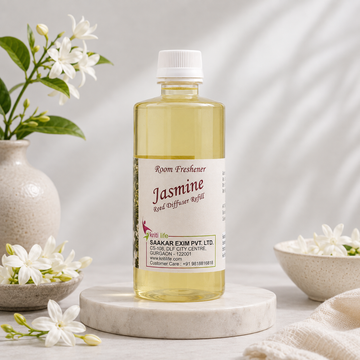 Jasmine 450ML Reed Diffuser oil Refill -  Long-Lasting Room Fragrance