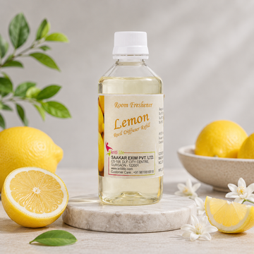 Lemon 90ML Reed Diffuser oil Refill - Long-Lasting Room Fragrance