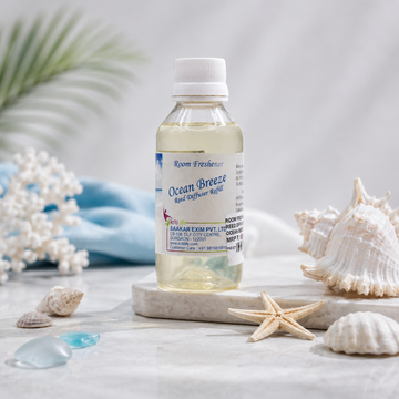 Ocean Breeze 90ML Reed Diffuser oil Refill - Long-Lasting Room Fragrance