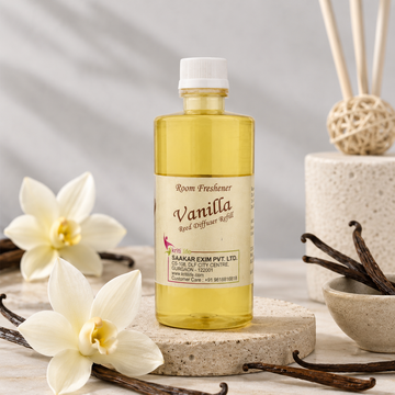 Vanilla 450ML Reed Diffuser oil Refill - Long-Lasting Room Fragrance