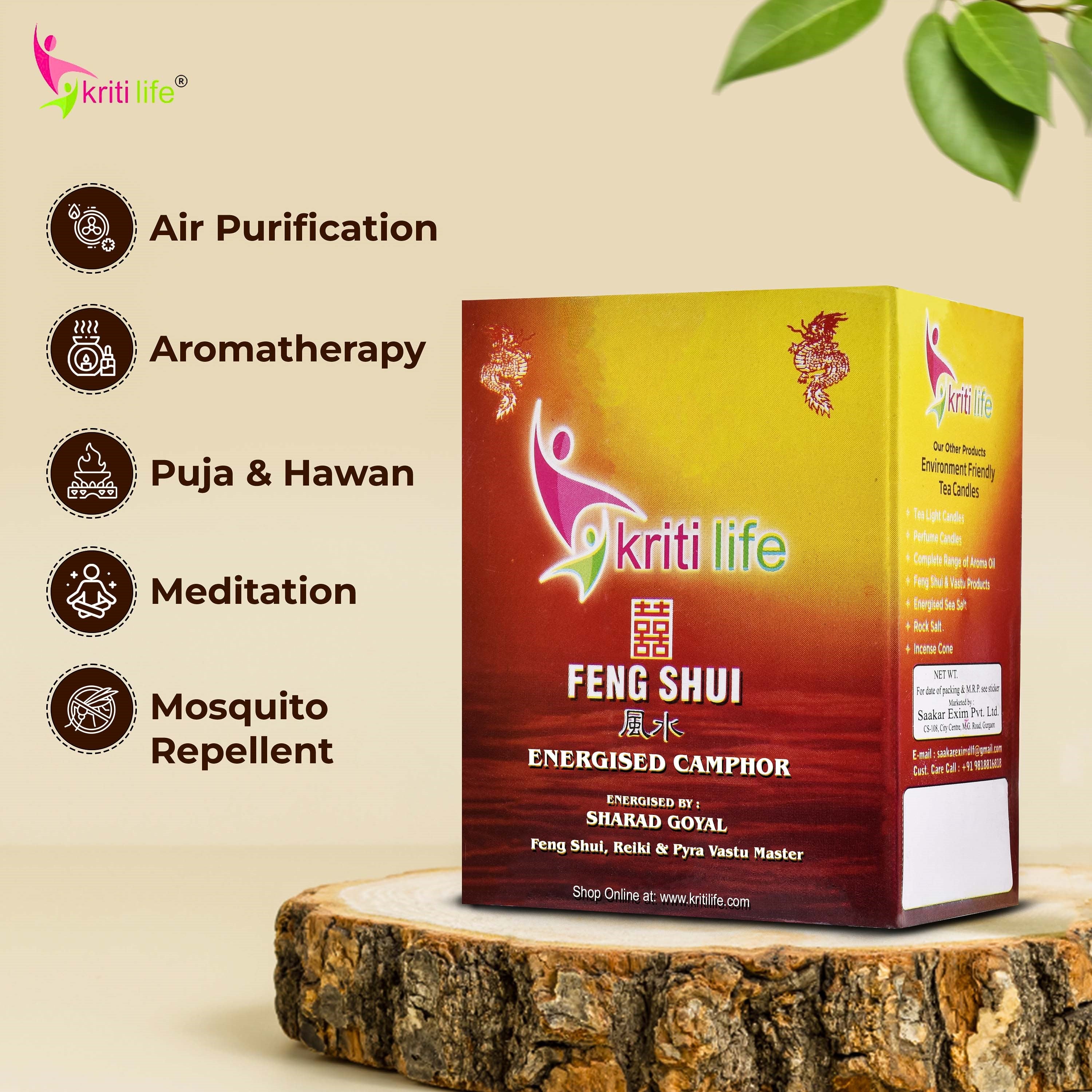 Feng Shui Energised Camphor/Kapoor 1 Kg