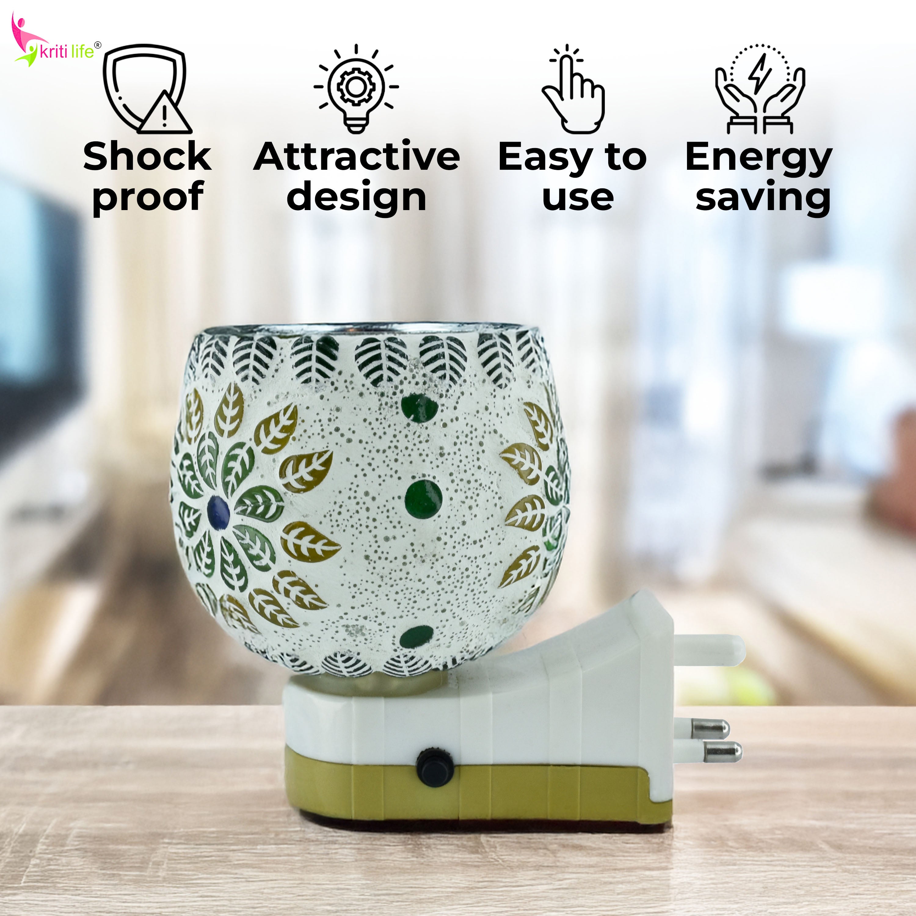 Electric Camphor Diffuser| Aroma Oil Diffuser
