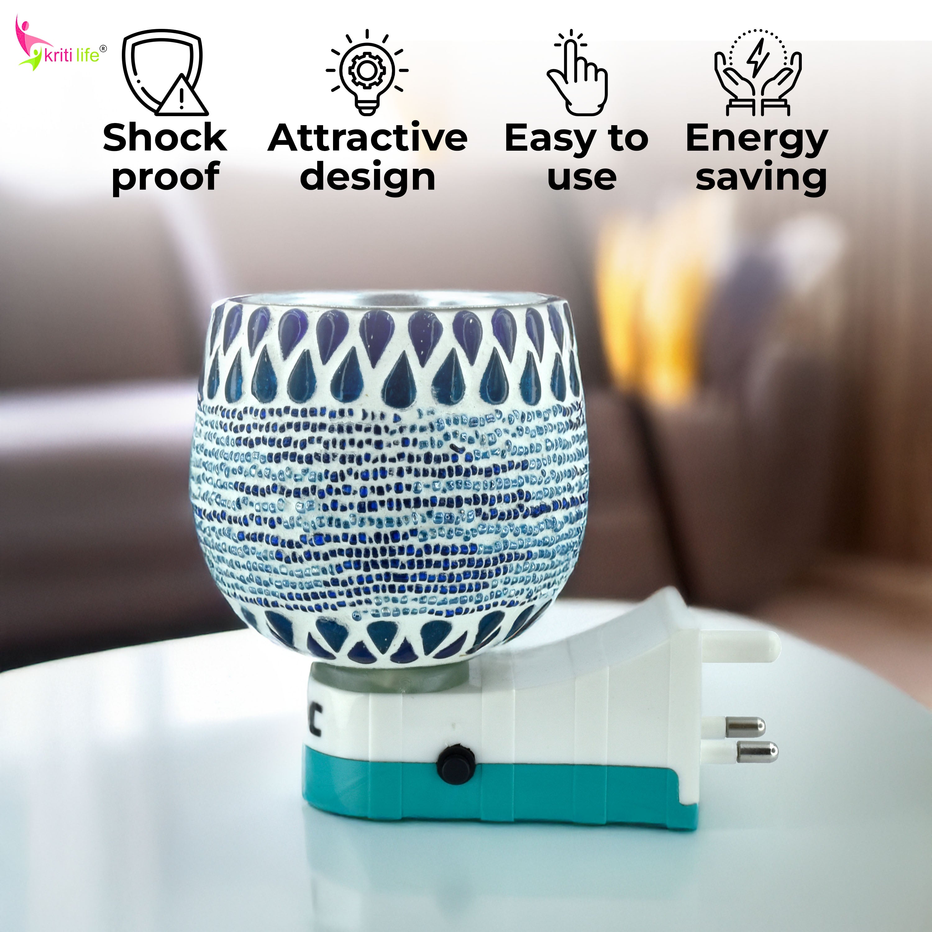 Electric Camphor Diffuser| Aroma Oil Diffuser