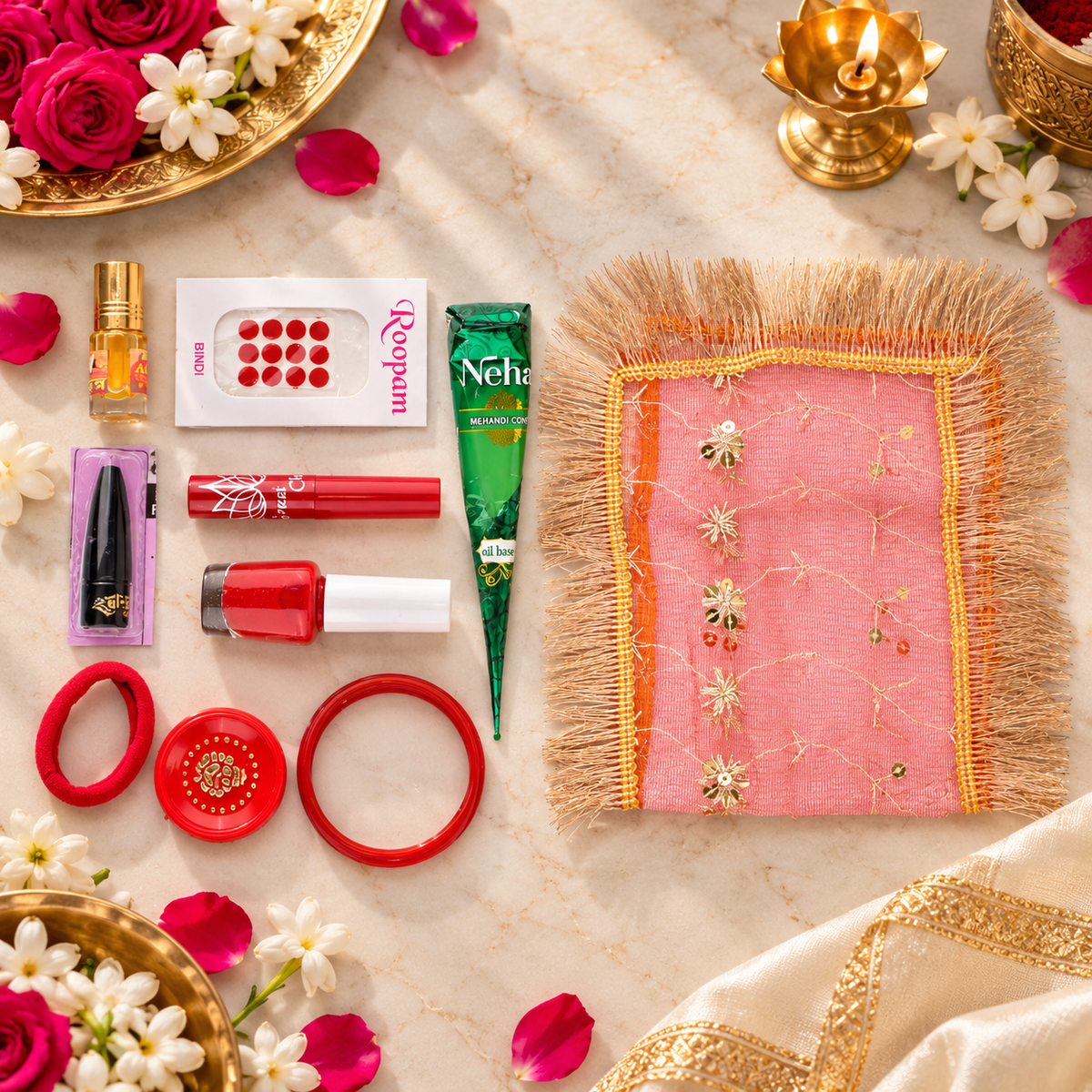 Mata Rani Ka Shringar Set – Navratri Durga Pooja Shringar Kit