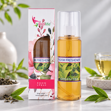 Green Tea - Room Spray - 165 ML Long-Lasting Fragrance for Home &amp; Office.