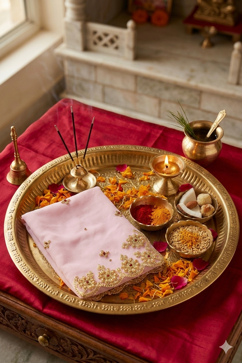 Mata Rani Chunni for Navratri – for Durga Pooja & Mandir Decoration