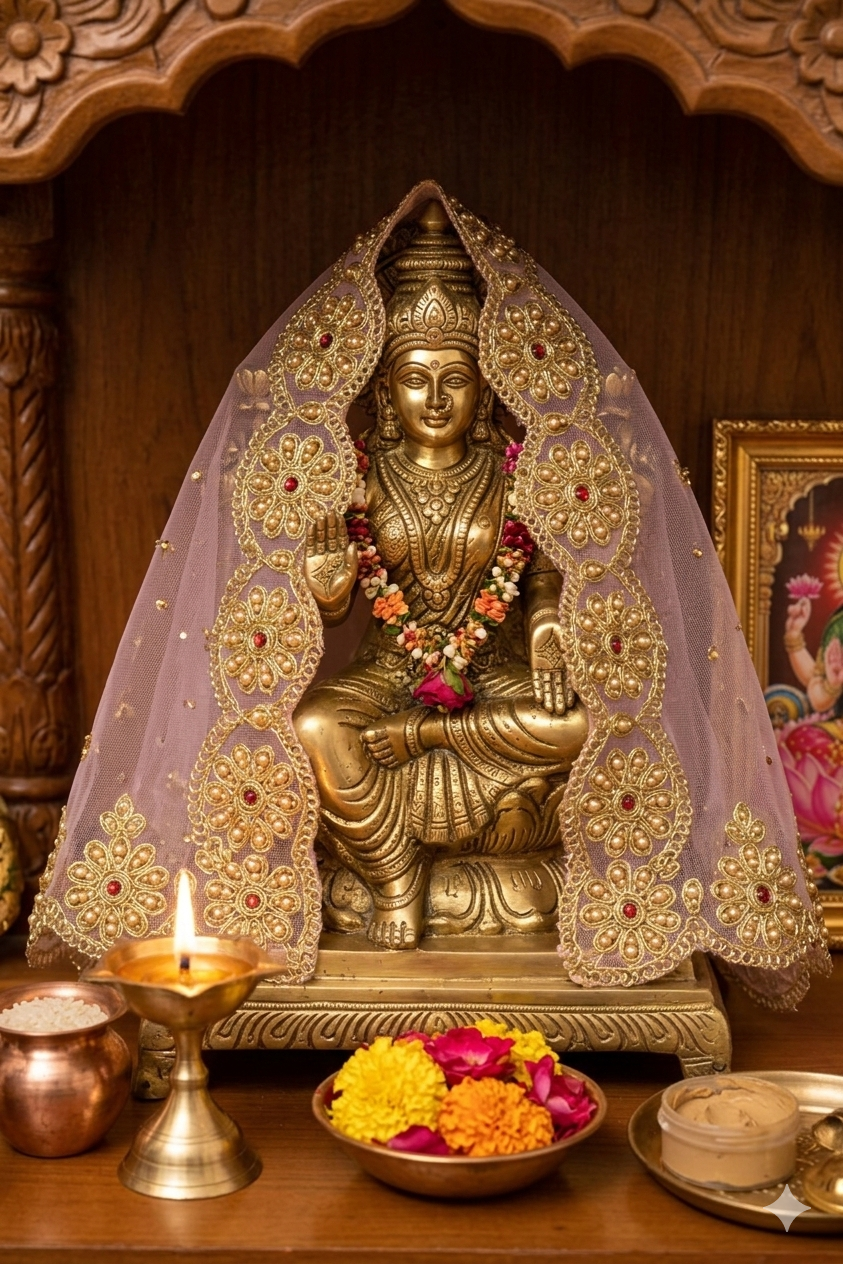 Mata Rani Chunni for Navratri – for Durga Pooja & Mandir Decoration